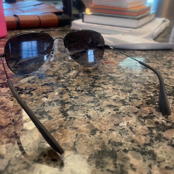 Ray Ban - AVIATOR Sunglasses - Total Black - Picture 7 of 10